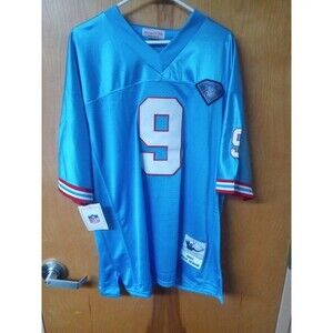 Steve McNair Oilers Jersey #9 (Mitchell & Ness) Throwback  Men's Size 54XL